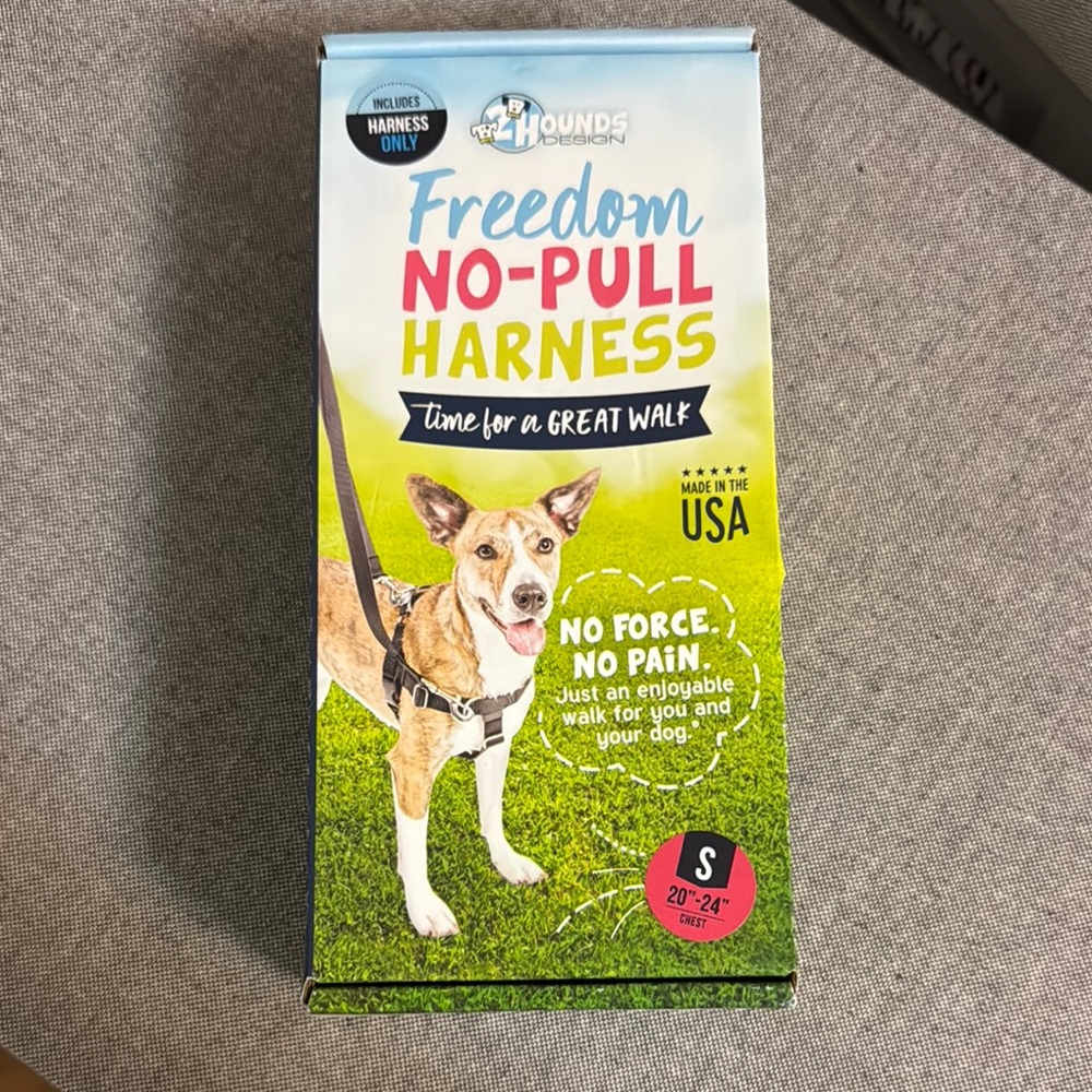 Freedom No-Pull Dog Harness - Black Small